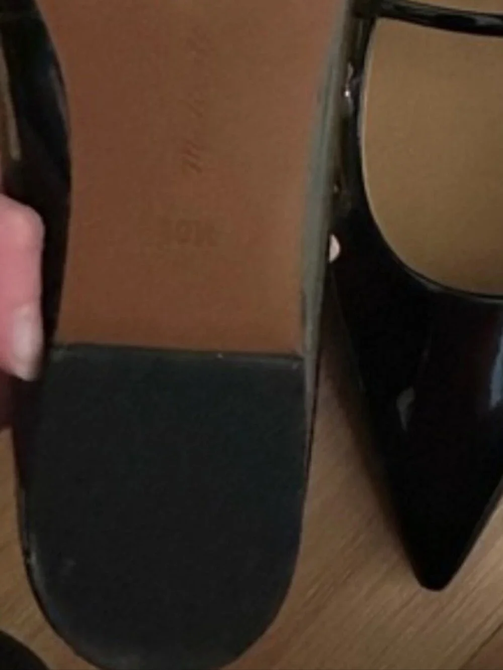 NWOT Madewell Elsie Pointed Patent Mary Jane Flats